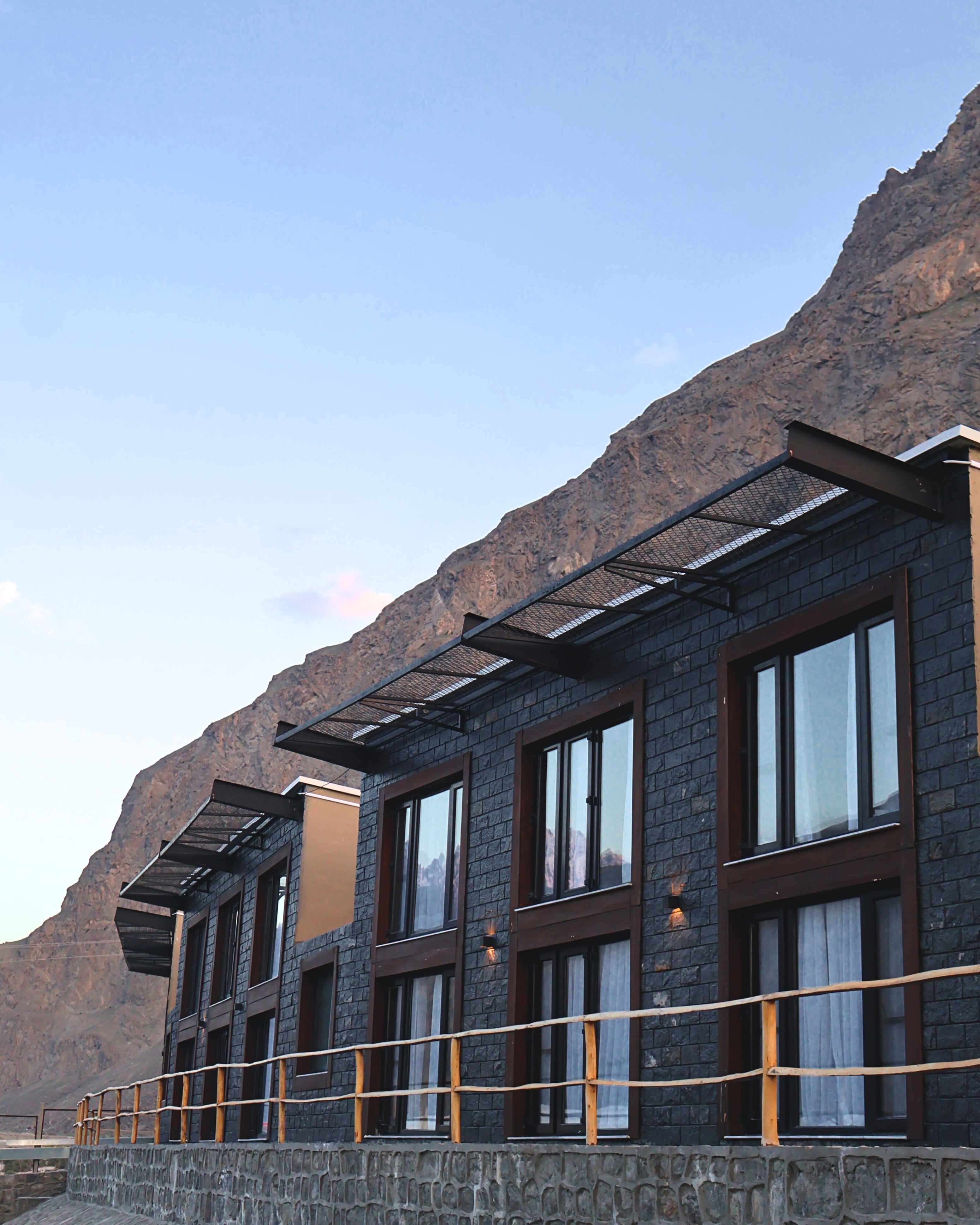 Luxury suite interior at FortuNorth mountain resort Shigar Valley